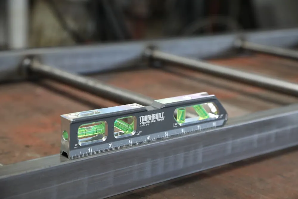 Nível De Torpedo Magnético 23 cm (9"), Para Alinhamentos Precisos, ToughBuilt® TB-H2-L-9T-M - Imagem 3