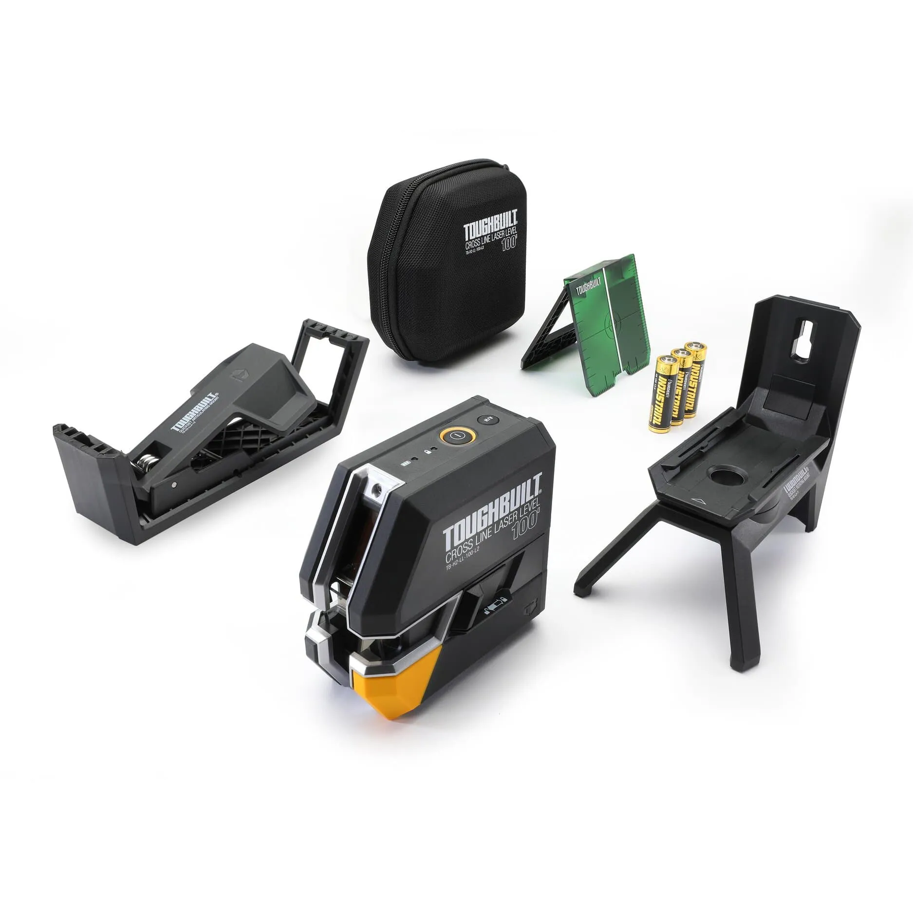 Nível De Laser De Linha Cruzada De 30,5 Metros (100'), ToughBuilt® TB-H2-LL-100- L2