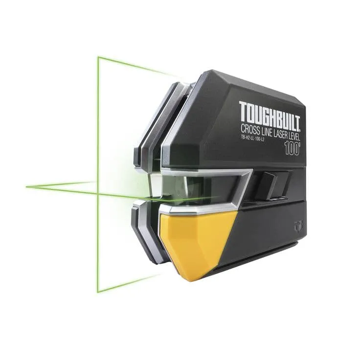 Nível De Laser De Linha Cruzada De 30,5 Metros (100'), ToughBuilt® TB-H2-LL-100- L2 - Imagem 3